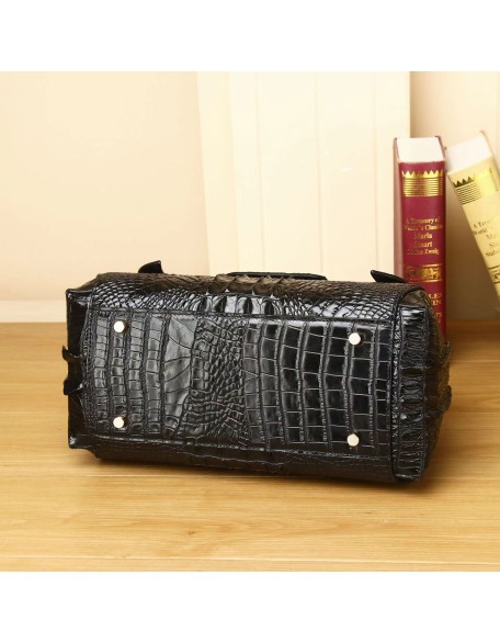 High quality fashion alligator pattern women's handbag Genuine Leather Handbag for Women