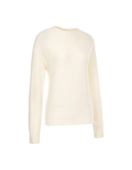 Knitwear manufacturers custom fall winter roundneck long sleeve cashmere blend 2022 fashion women sweaters knit sweater