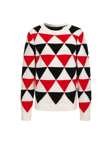 Knitwear manufacturers custom autumn winter round neck long sleeve casual wool blend pull over sweater women knit sweater