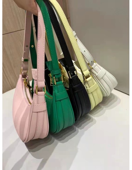 Factory Direct Sale Better Price Fashion Lady Underarm Bag Half Moon Handbag