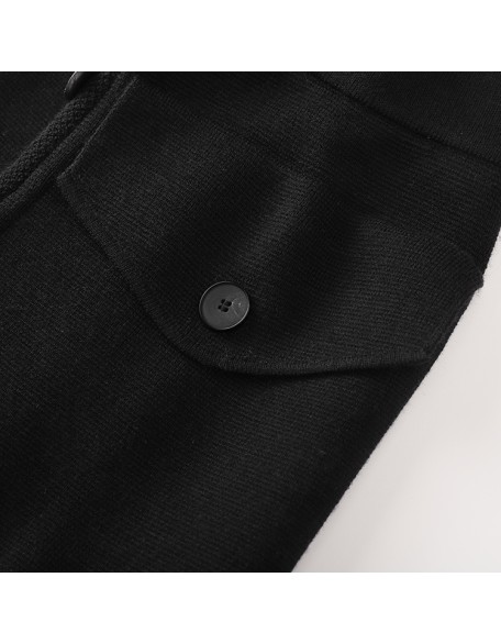 Knitwear manufacturers custom autumn black high waist slim korean fashion elegant casual package hip skirt women trendy skirts