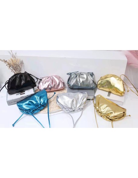 Luxury Design Solid Color PU Leather Ladies Cross-body Bags Single-Should Design Cross-Body Women's Bag