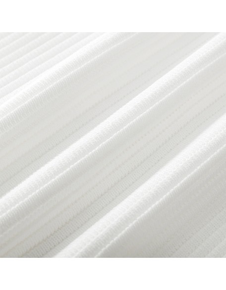 Knitwear manufacturers custom summer white strapless rib sexy elegant casual a line dresses for women sweater knit women's dress