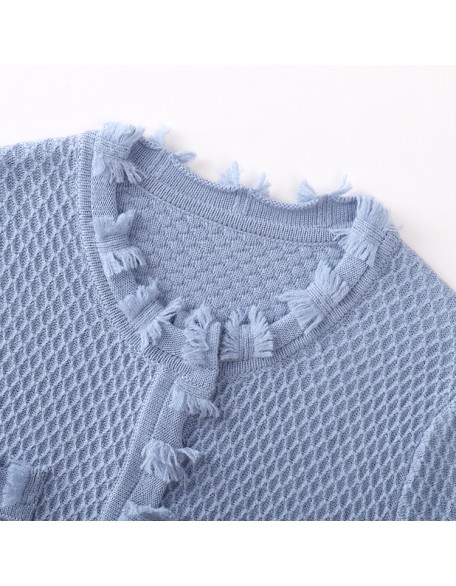 Knitwear manufacturers custom spring 2023 casual wool female sweater knitted cardigan for women knit sweater cardigan women