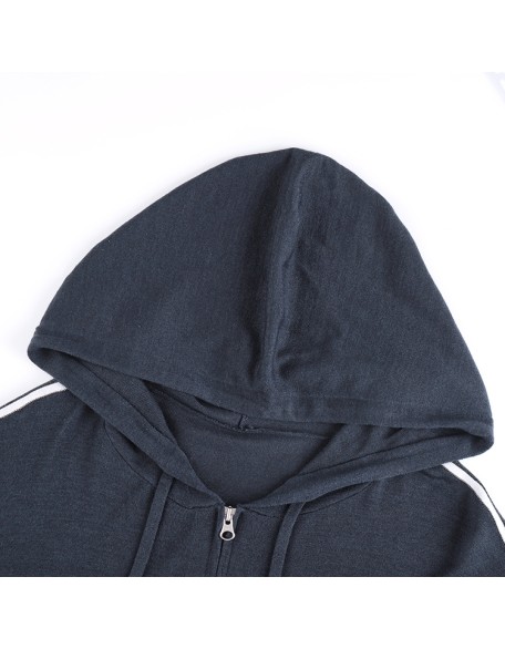 Knitwear manufacturers custom hooded zipper wool casual tops fashion knitwear woman sweaters coat cardigan knit cardigan women