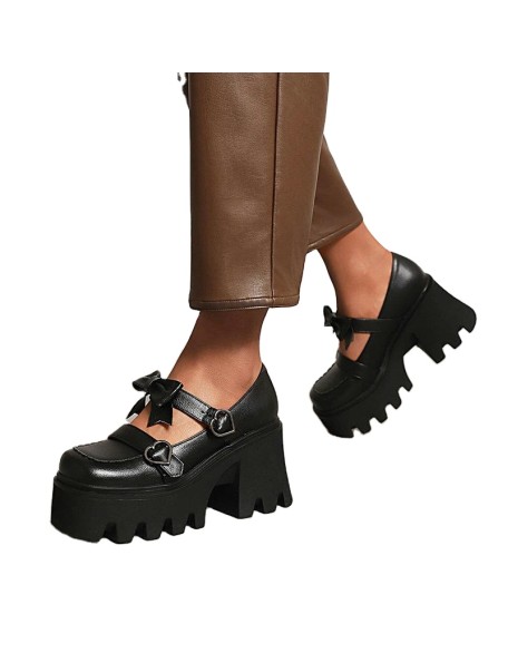 Light weight Women's casual shoes PU material square toe flat shoes in stock wholesaler on selling