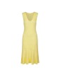 Knitwear manufacturers custom summer v neck sleeveless elegant casual short dress for women sexy sweater knit women's dresses
