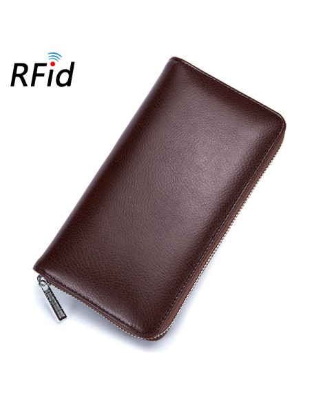 Hot sale high quality fashion luxury women designer purse wallet for women fashionable RFID genuine leather wallets