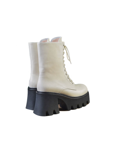 2022 new vampire boots women's ankle martin boots PU material factory wholesaler