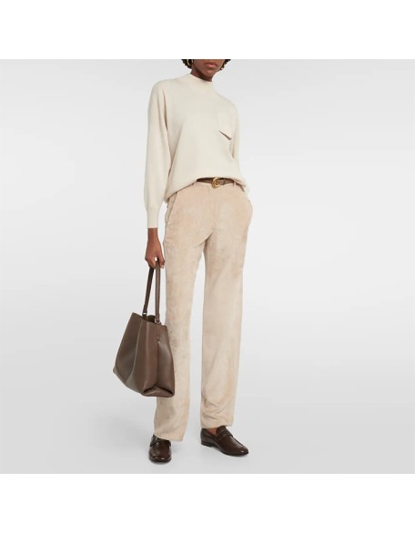 Knitwear manufacturers custom half turtleneck long sleeve elegant casual fashion pullover women knit top cashmere sweater women