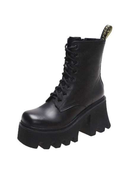 2022 new vampire boots women's ankle martin boots PU material factory wholesaler