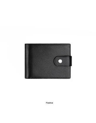 New fashion Anti deform luxury wallets RFID cowhide genuine leather wallet for men