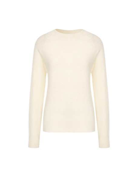 Knitwear manufacturers custom fall winter roundneck long sleeve cashmere blend 2022 fashion women sweaters knit sweater