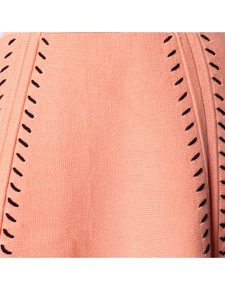 Knitwear manufacturer custom summer women's knit skirt sets women 2 piece outfits