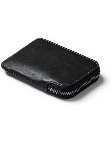 Hot Sale Genuine Leather Card Pocket Wallet Man Minimalist Card Holder