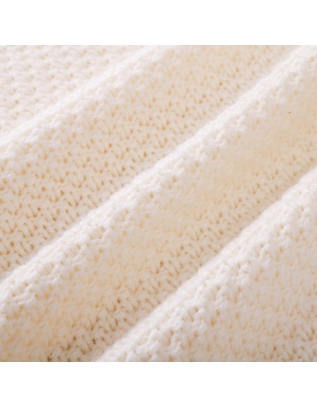 Knitwear manufacturers custom spring 2023 v neck loose casual ladies knitted women's cardigan sweaters coat knit sweater women