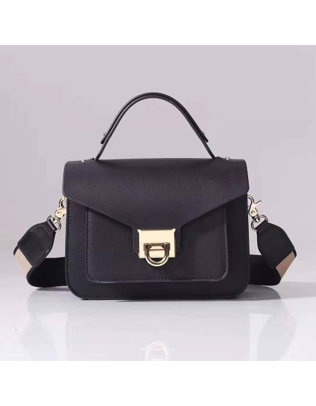 Superior Quality High Grade New Style Cowhide Luxury Genuine Leather Handbags For Women Solid Saddle Bags
