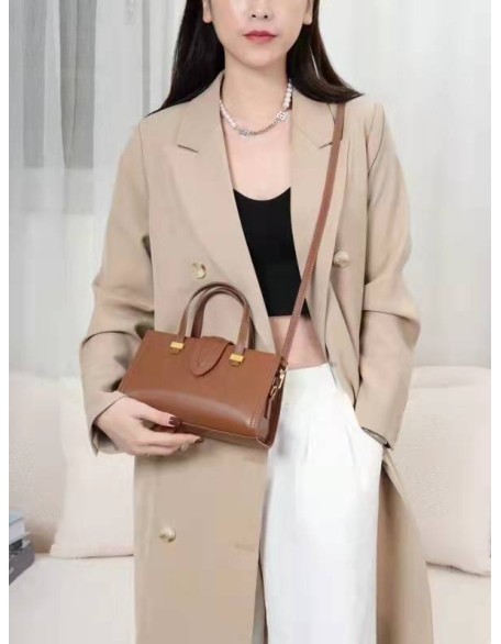 Korean Style Women Handbag Fashion Genuine Leather Shoulder Bag New Design for Ladies