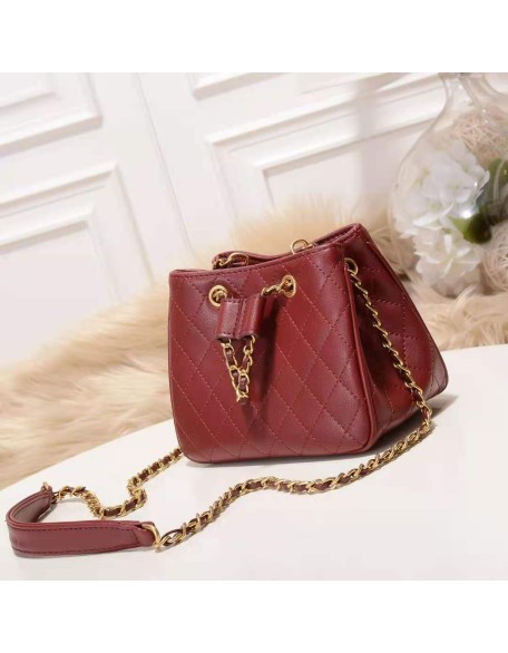 Genuine Leather Hippie Bag Female New Broadband Shoulder Messenger Wandering Bag Large Capacity Bucket Bags Women Single