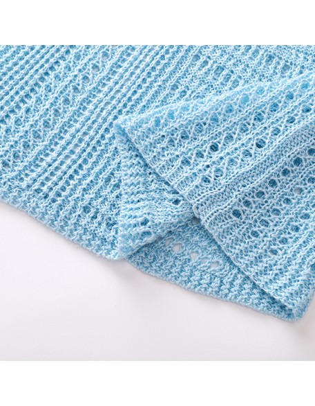 Knitwear manufacturers custom sleeveless elegant casual ladies summer dresses fashion clothing for women sweater knit dresses