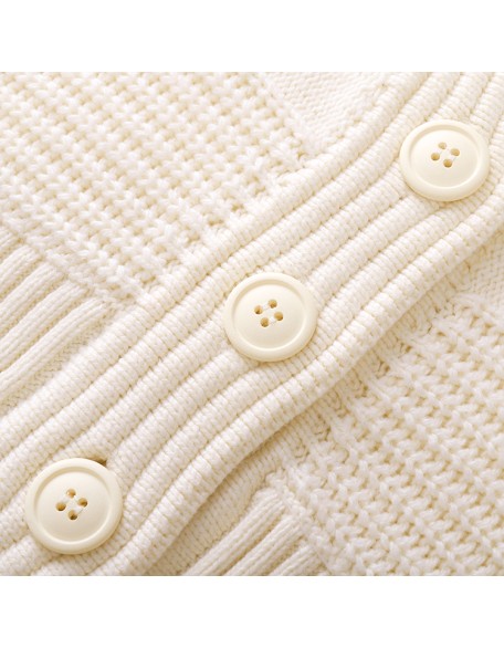 Knitwear manufacturers custom v neck long sleeve loose elegant casual women cardigans light weight knit sweater cardigan women