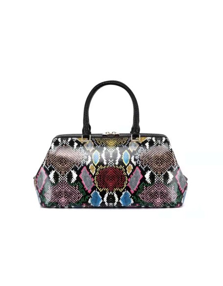 Women Hand Bags 2021 Fashion Genuine Leather Brand Designer Purse Ladies Snake Pattern Handbags 5 Pcs Single Daily Life CAPS-041