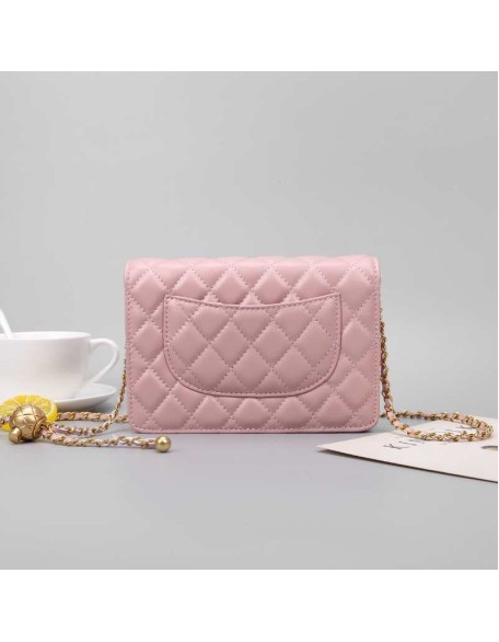 Chain Handbags Women Bags Ladies Original Leather Messenger Leather Bag Best Selling Latest Metal Lady, Handbag GENUINE Leather