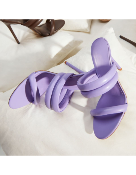 Eco Friendly women shoes summer sandals slide high heels with soft upper