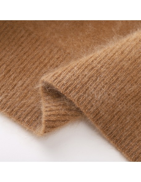 Knitwear manufacturers custom spring 2023 crew neck cashmere pullover sweaters woman vest pullover knitwear sweater vest women
