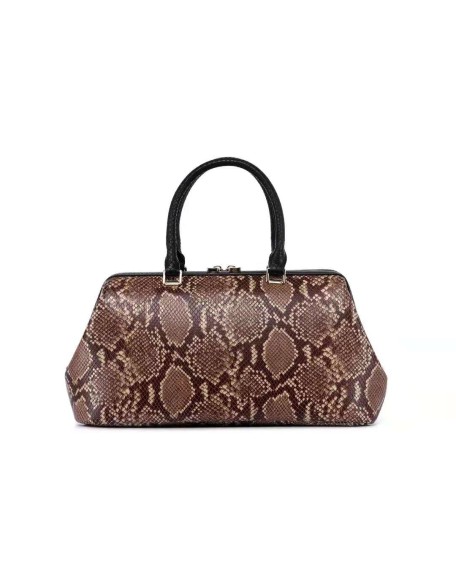 Women Hand Bags 2021 Fashion Genuine Leather Brand Designer Purse Ladies Snake Pattern Handbags 5 Pcs Single Daily Life CAPS-041