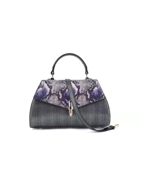 Fashion Cover Unique Clutch Shoulder Bag Snake Pattern Sling Bag Luxury Crocodile Pattern Crossbody Leather Handbag for Women
