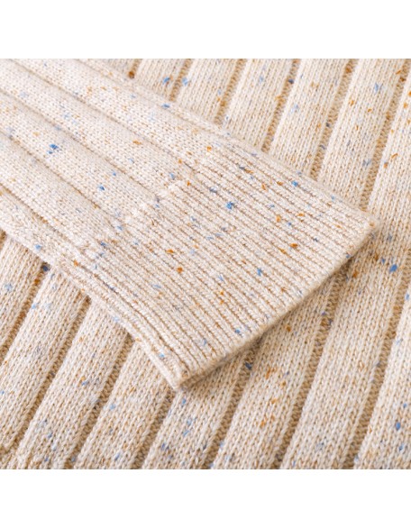 Knitwear manufacturers custom fall round neck long sleeve elegant casual wool crop top sweaters for women knit sweater