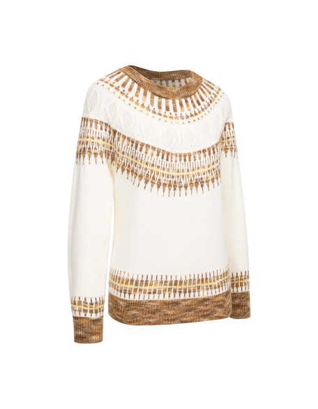 Knitwear manufacturers custom fall winter roundneck long sleeve wool blended mohair casual women sweater export knit sweater