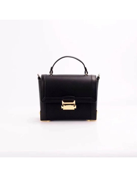 Classic Small Chains Lattice Shoulder Crossbody Bags Female Women's Leather zip HandBag