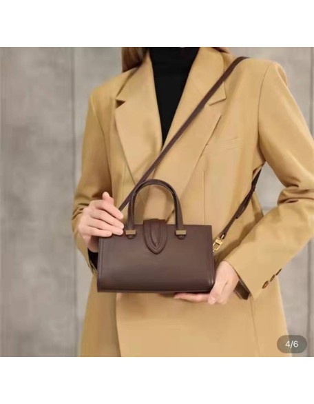 Korean Style Women Handbag Fashion Genuine Leather Shoulder Bag New Design for Ladies