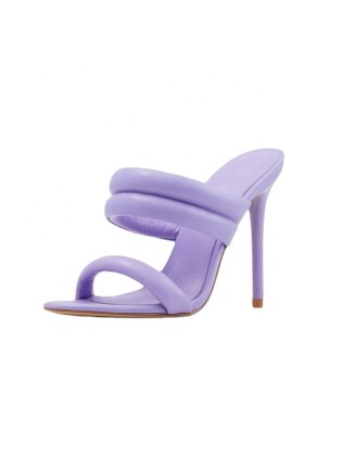Eco Friendly women shoes summer sandals slide high heels with soft upper