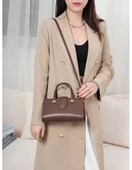 Korean Style Women Handbag Fashion Genuine Leather Shoulder Bag New Design for Ladies