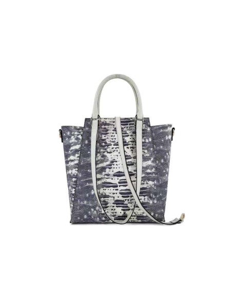New Genuine Fancy Leather Handbags For Women Snake Pattern Real Leather Women Shoulder Bags