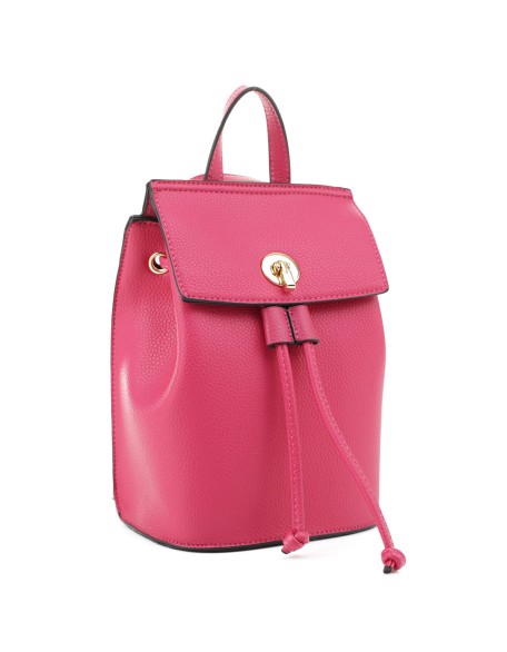 Fashion Drawstring Backpack Satchel Multi-function Lady Shoulder Bag Vegan Leather Women Small Outdoor Backpack