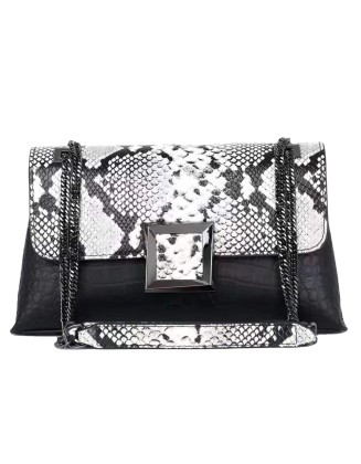 2022 new arrivals  snake pattern New Fashion Trendy Women Luxury Big Handbag ladies genuine Leather Large Capacity Tote Hand Bag