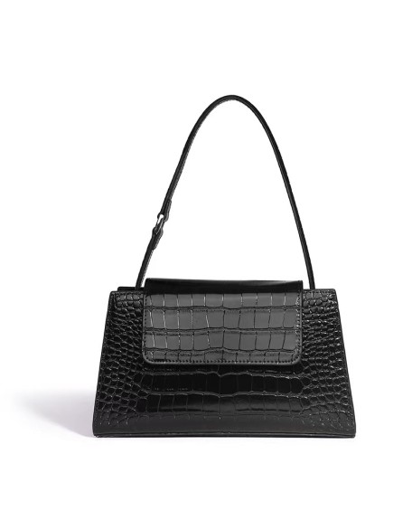 Factory Direct Sale Better Price Cowhide leather Crocodile Pattern Bag Branded Fashion Handbag