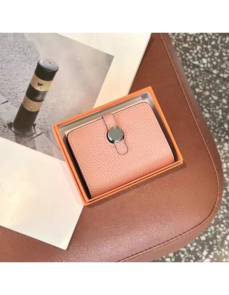 2022 New Designer Togo Leather Wallet Classical Mini Card Holder First Layer Cowhide Leather Wallet for Women