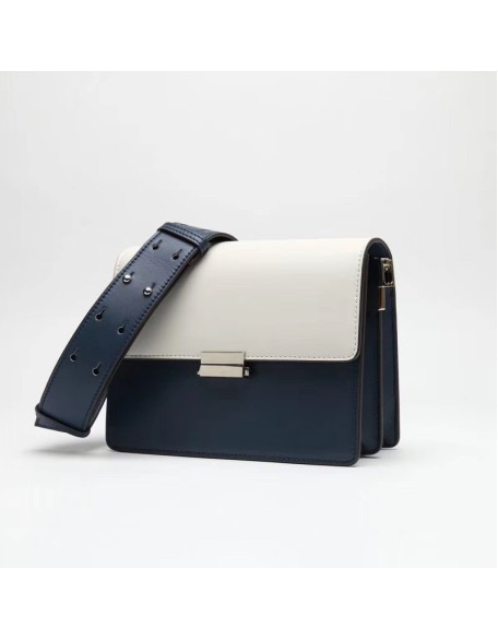 High Cost-effective Retro Classic Design Cowhide Mini Square cross body bag luxury genuine Leather Handbag