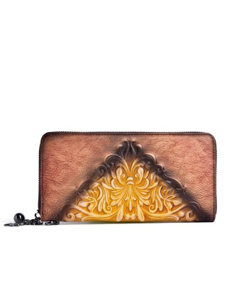 Christmas 2022 Hot Sale Gift Purses Multi-slot Card Holder Long Style Luxury Genuine Leather Wallets for Women