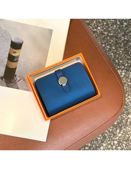 2022 New Designer Togo Leather Wallet Classical Mini Card Holder First Layer Cowhide Leather Wallet for Women