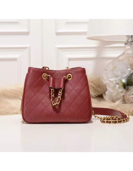 Genuine Leather Hippie Bag Female New Broadband Shoulder Messenger Wandering Bag Large Capacity Bucket Bags Women Single