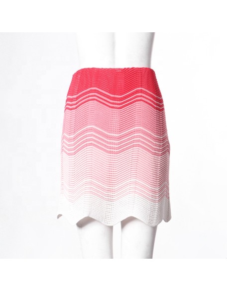 Knitwear manufacturer custom new design summer hollow women beach sexy crochet skirt