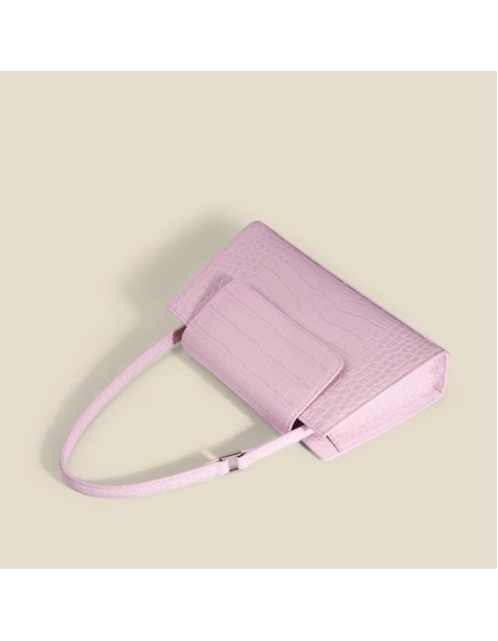 Factory Direct Sale Better Price Cowhide leather Crocodile Pattern Bag Branded Fashion Handbag