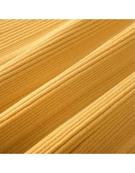 Knitwear manufacturers custom summer halter backless ribbed elegant casual gold dresses women party sweater knit women's dresses