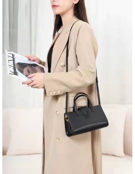 Korean Style Women Handbag Fashion Genuine Leather Shoulder Bag New Design for Ladies